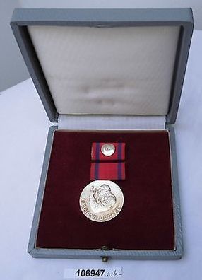 DDR Hermann Duncker Medaille des FDGB im Original Etui