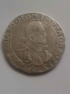 Reichstaler Taler 1616 Kuttenberg Kutná Hora RDR Habsburg Kaiser Matthias II. 1612-19