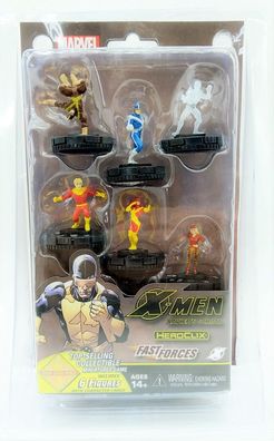 Marvel HeroClix X-Men - Xavier's School - Fast Forces - mit 6 Figuren