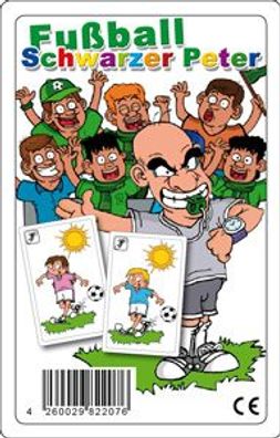 Teepe Sportverlag Fußball Schwarzer Peter Kartenspiel Spielkarten Playing Cards