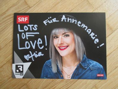 SRF Moderatorin Tina Nägeli - handsigniertes Autogramm!!!