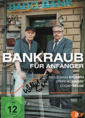 Bankraub für Anfänger Autogramm Wolfgang Stumph