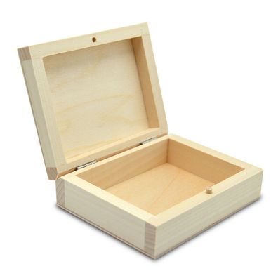 Holzbox für Karten Kartenetui Kartenbox Etui Holz-Schachtel mit Deckel