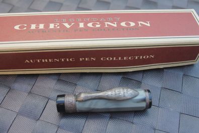 Chevignon-Füller; Ersatzteil; Kappe mit Clip, (Clip mit Patina), grau-meliert