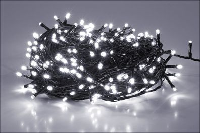 Weihnachts Lichterkette 80 LED - (kalt) weiß