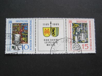 DDR MiNr.1052-1053 Dreierstreifen gestempelt (i 151)