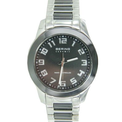Bering Herren Uhr Armbanduhr Keramik 33041-742-k Funkuhr Edelstahl