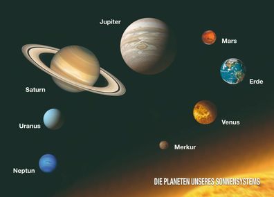 Die Planeten unseres Sonnensystems 10 Stück 3D Magnete Weltraum & Raumfahrt 