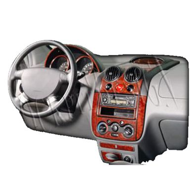 3D Cockpit Dekor für Chevrolet Aveo Baujahr 03/2004-01/2006 29 Teile