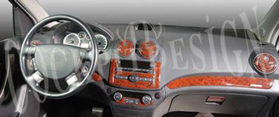 3D Cockpit Dekor für Chevrolet Aveo ab Baujahr 02/2006 21 Teile