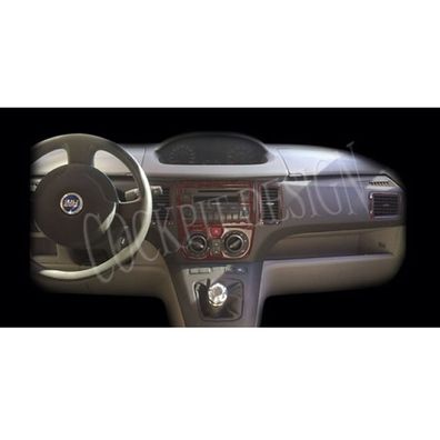 3D Cockpit Dekor für Fiat Idea ab Baujahr 01/2004 7 Teile