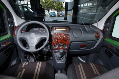 3D Cockpit Dekor für Fiat Fiorino ab Baujahr 01/2008 27 Teile