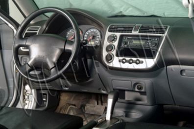 3D Cockpit Dekor für Honda Civic Baujahr 04/2001-06/2006 10 Teile