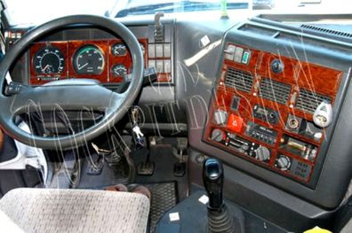 3D Cockpit Dekor für Iveco Eurotech / Eurostar Baujahr 01/1992-01/2000 39 Teile