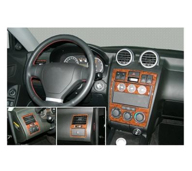 3D Cockpit Dekor für Hyundai Coupe Baujahr 02/2005-12/2008 5 Teile