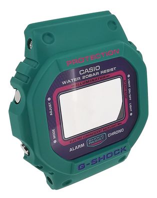 Casio G-Shock Herren Gehäuse mit Mineralglas Resin grün DW-5600TB-6ER