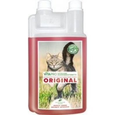 Vita PRO Original die Lösung wertvolle Futterergänzung für Katzen 1000 ml