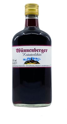 Wünnenberger Kräuterlikör 0,7l 35%vol.