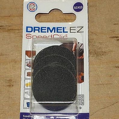 Dremel SpeedClic SC413 Schleifscheiben - 1 Packung mit 6 Scheiben