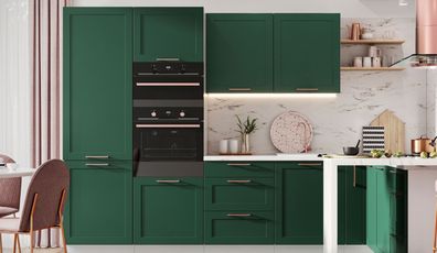Moderne Küche Küchenzeile Eckküche Adela - hochwertiger Küchenblock - Farbwahl