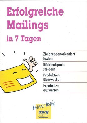 Liz Ferdi: Erfolgreiche Mailings in 7 Tagen (1998) mvg