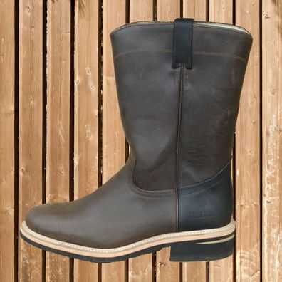 Western Boots Texas Competition, Western Imports Westernstiefel, schwarz-braun
