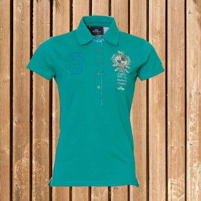 HV Polo Damen Shirt Berisso, Poloshirt, smaragd