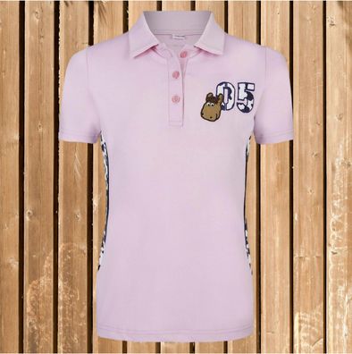 Busse Kinder Polo-Shirt Flecki, Kids Collection, Kinder T-Shirt, in navy & rosa