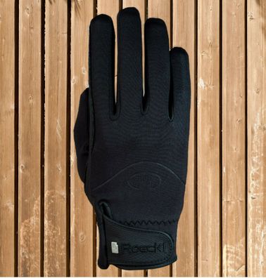 Roeckl Reithandschuh Winchester, Windstopper, Übergangs & Winter Handschuh, black