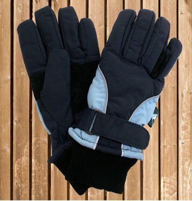 Mountain Horse Reithandschuh, Winter-Reithandschuhe, warme Reit-Handschuhe, blau