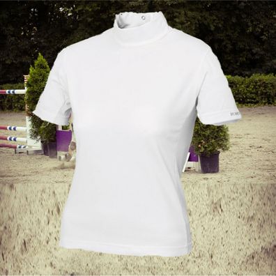 Mountain Horse Damen Turniershirt, Competition Tech, weiß, Mountain Horse