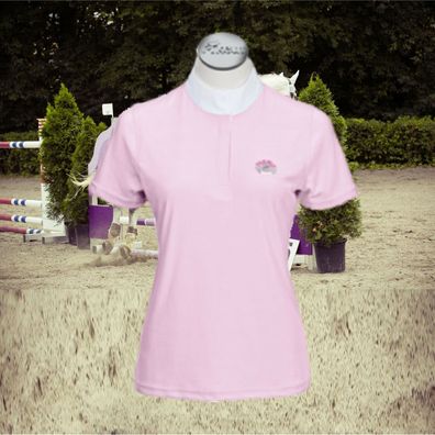 Pikeur Damen Turnier Shirt, rosa, Pikeur Turnier Bluse Turnierbekleidung (6030)
