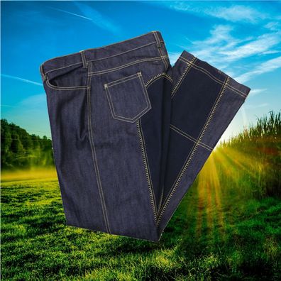 HKM Kinder Jodhpur Reithose Jeans, Jodhpurreithose Dallas, Ganzbesatz, jeans