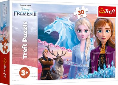 Trefl Puzzle Disney Frozen 2 30 Teile Der Mut der Schwestern Die Eiskönigin 2
