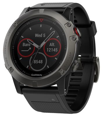 Garmin fenix 5X Saphir GPS Multisport Smartwatch 010-01733-01