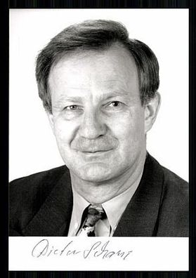 Dieter Schanz Autogrammkarte Original Signiert + 9871