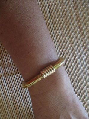 Armband Gold Magnetverschluss Metall Modeschmuck fein