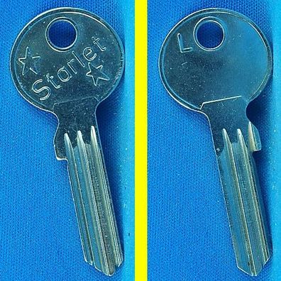 Original Starlet Schlüsselrohling L für verschiedene Starlet Profilzylinder