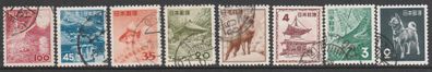 Japan 1952 - 1954 585-592 kpl. o