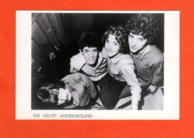 Postkarte Velvet Underground ungebraucht
