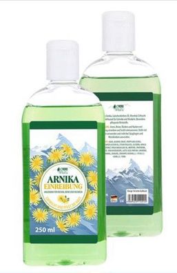 Arnika Einreibung mit Arnika, Latschenkiefern-Öl und Menthol vom Pullach Hof 250 ml