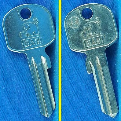 Original Basi Schlüsselrohling für verschiedene Basi Profil AS-R, Arco Profilzylinder