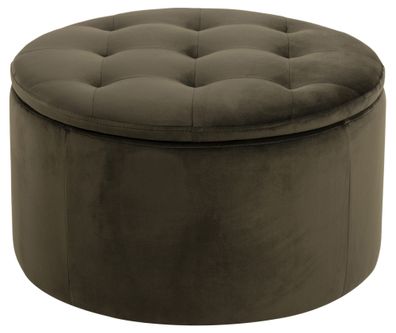 Reece Pouf grün Hocker Puff Sitzpuff Sitzhocker Sitzpouf Bodenkissen Schemel