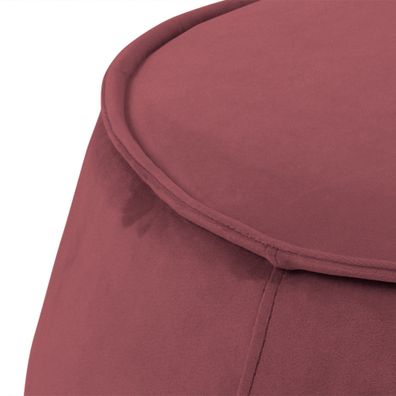 Mollar Pouf koral 60cm Hocker Sitzpuff Sitzhocker Sitzpouf Bodenkissen Schemel