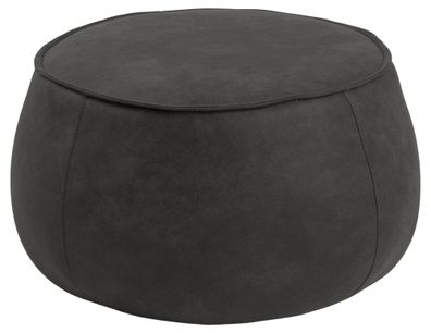 Mollar Pouf grau 60cm Hocker Sitzpuff Sitzhocker Sitzpouf Bodenkissen Schemel