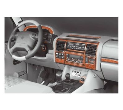 3D Cockpit Dekor für Rover Land Rover Discovery Baujahr 10/1998-12/2004 24 Teile