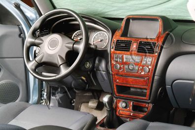 3D Cockpit Dekor für Nissan Almera Baujahr 03/2003-12/2008 15 Teile
