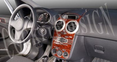 3D Cockpit Dekor für Opel Corsa D ab Baujahr 01/2007 13 Teile