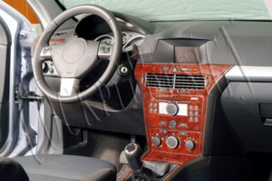 3D Cockpit Dekor für Opel Astra H ab Baujahr 2013 18 Teile