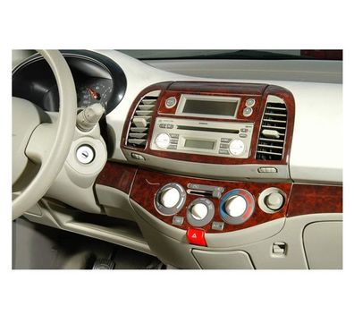 3D Cockpit Dekor für Nissan Note ab Baujahr 01/2006 8 Teile